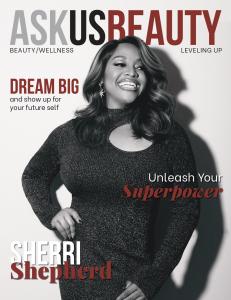 Sherri Shepherd Double Cover for Ask us Beauty Magazine