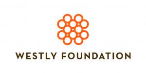 The logo for the Westly Foundation in orange against a white background. The logo consists of 12 small orange circles joined together in a clover shape.