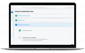 Automate the tedious task of keeping track of parts replacement interval in complex-machinery Installed Bases