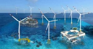 With the gradual development of offshore resources, offshore wind power projects continue to develop in the deep sea, due to the increased depth of the deep sea, the fixed support structure is more difficult, floating offshore wind power technology is con