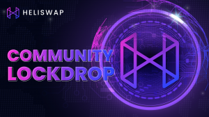 This is a picture about the first lockdrop taking place on the Hedera Hashgraph Ecosystem. The lockdrop will take place on Feb 16th and people will have 7 days to participate.