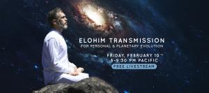 Free Elohim Transmission on Personal & Planetary Evolution Livestream 8pm PT Friday Feb 10