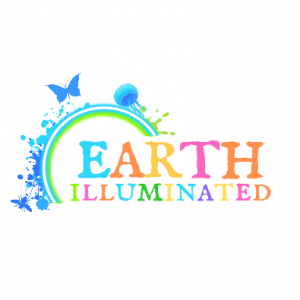 Earth Illuminated Horizontal Logo