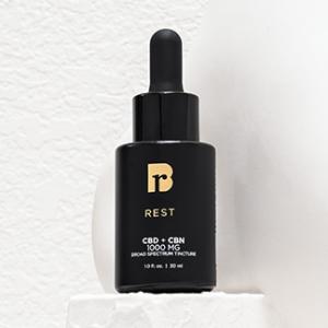 REST Tincture with CBD, CBD, Reishi, Ashwgandha and an additional proprietary blend of plant adaptogens
