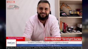 Andre Corbert, CEO of STT Logistics Group, A DotCom Magazine Exclusive Interview