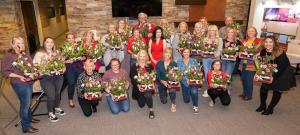 Peoria Florist™ Valentine's Bouquets & Bubbles Event Group Photo