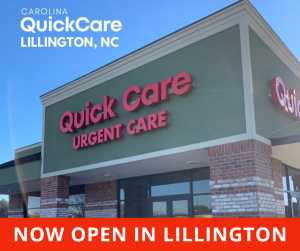Carolina QuickCare Urgent Care in Lillington building frontage
