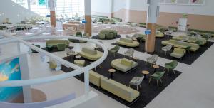 Terminal F Interior Lounge