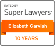 Super Lawyers Badge, Orange, 10 year