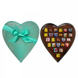 The Valentine’s SweetHearts Chocolate Turquoise Box (Photo Credit: Mariebelle Chocolate)