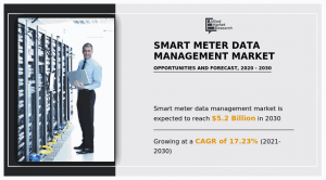 Smart Meter Data Management Market to Reach USD 5.2 Billion by 2030 with 17.23% CAGR, Future Demand and Leading Players.