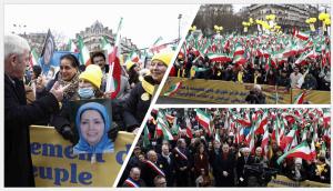 On Sunday, Feb.12, Over ten thousand Iranians gathered in Paris. They echoed the voice of their compatriots of “death to the oppressor, be it Shah or the mullahs,” rejecting the regime’s plots to misguide the uprising by trying to resuscitate the deposed shah.