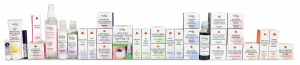 An assortment of Reviva Labs Skincare