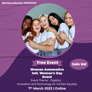 women automotive Intl. women's day event