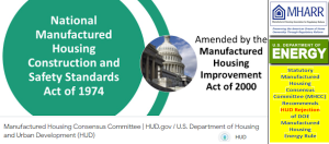 Statutory Manufactured Housing Consensus Committee (MHCC) Recommends HUD Rejection of DOE Manufactured Housing Energy Rule.