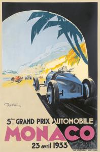 Geo Ham, Monaco Grand Prix 1933. Est: $17,000-$20,000