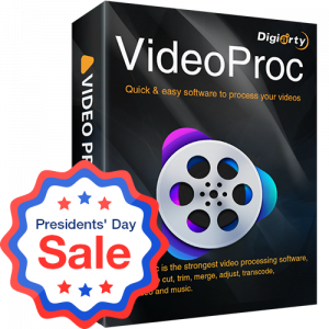 Presidents' Day Sale from VideoProc