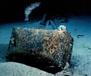 California Gold Rush-era clothing items and 37 Cuban cigars were among the historic items found in the submerged trunk of S.S. Central America first-class passenger John Dement of Oregon, a merchant and military veteran. (Photo courtesy of California Gold