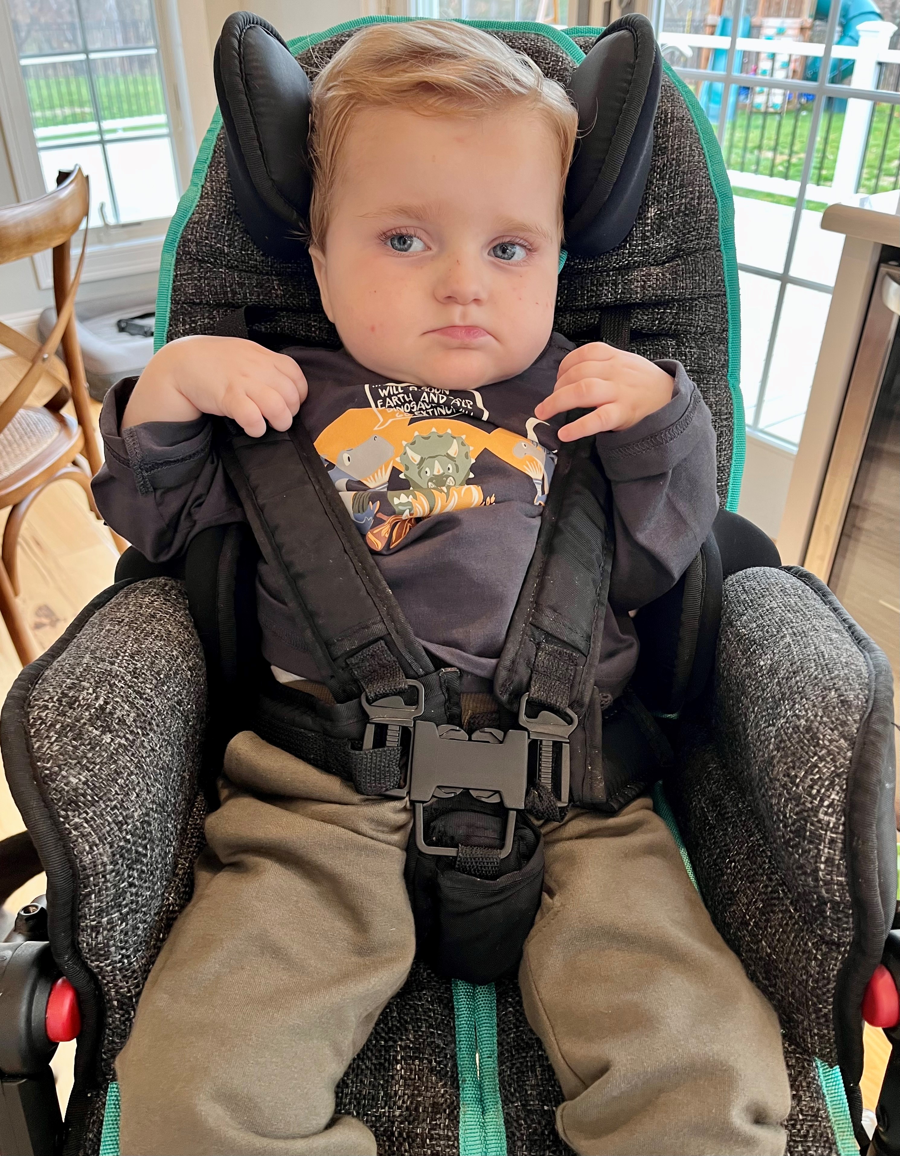 Barrett Otis, a 2-year-old male with Rett syndrome