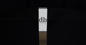DB Hair Restoration Serum with Black Background
