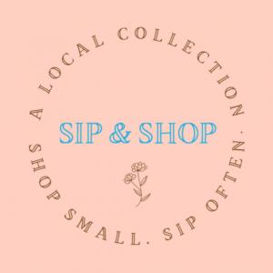 Sip and Shop Retail Store Logo