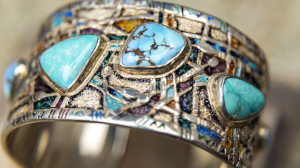 Bracelet handmade by artisan-designer Serik Rysbek in Kazakhstan. Photo courtesy ITC