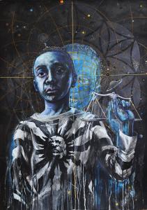 Ariston Jacks' son artwork.