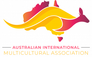 Logo of AIM Association, the Australian International Multicultural Association