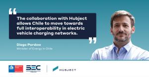 Chilean Minister of Energy, Diego Pardow about the collaboration with Hubject