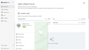 See all your campaign stats in your dashboard