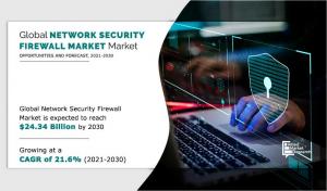 Network Security Firewall Market Value to Exceed USD 24.34 Billion by 2030