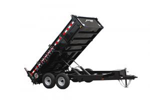 7x14 Dump Trailer by Homesteader