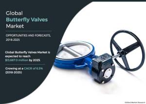 Increasing Demand of Butterfly Valves Market to Witness Robust Growth USD ,667.0 Million Forecast by 2025
