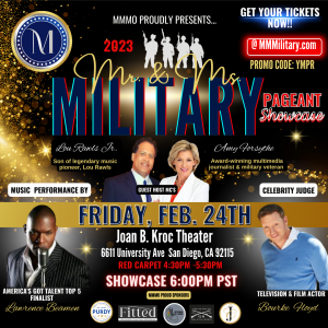 Actor Bourke Floyd (“Dawson’s Creek”, “Station 19”), Celebrity Judge for the Mr. & Ms. Military Pageant 