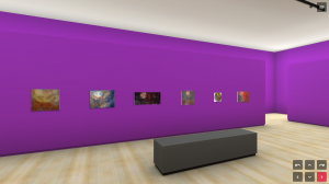 online 3d art exhibition paintings