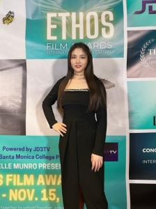 Yifan Du Red Carpet at ETHOS International Film Festival