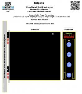 Salgenx FlowBladeX Module for Salt Water Flow Battery