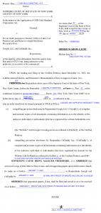 Court Order 160880-2022 by Hon. J. Machelle Sweeting - N.Y. State Supreme Court
