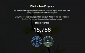 Sourgum Waste has planted over 15000 trees