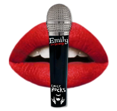 Emily the Strange x Vampyre Cosmetics Microphone Lipstick in Rebel Red