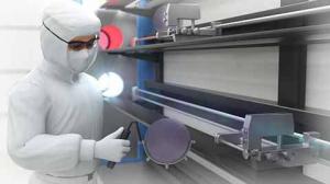 depositing thermal oxide onto silicon wafers