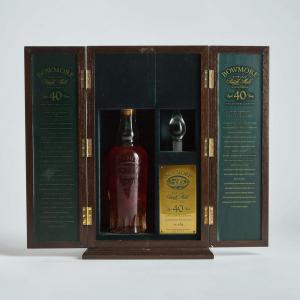 Bottle of Bowmore Islay Single Malt Scotch Whisky with its case