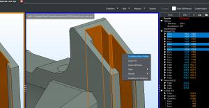 Interface of the new 5.0 version of Kubotek Kosmos REVISION engineering change report software