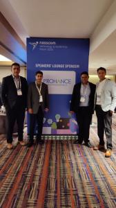 The ProHance team at NASSCOM's Technology & Leadership Forum 2023: Shaping The Techade