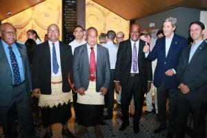 World Leaders from US, Fiji, Panama, Tonga, and Vanuatu