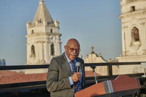 Fiji's recently elected Prime Minister Sitiveni Rabuka gives his first address on an international stage, focusing on his ocean commitments.