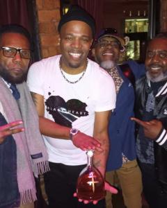 Left to right: kweisi gharreau, Danny Boy, Lamar(RAGE), Ivan D. Ray having a good time
