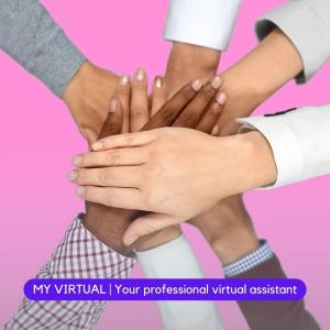 My Virtual - Your professional virtual assistant pink