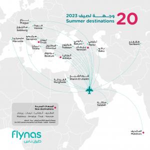 flynas Summer Dest & Routes