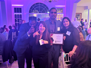 VLink Inc employees at award night